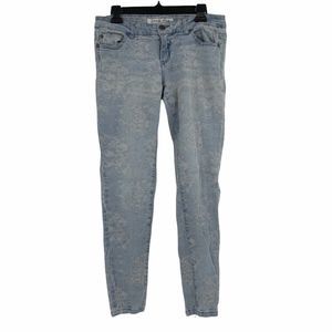Women's Jeans Celebrity Pink sz 7 Texture 9848
